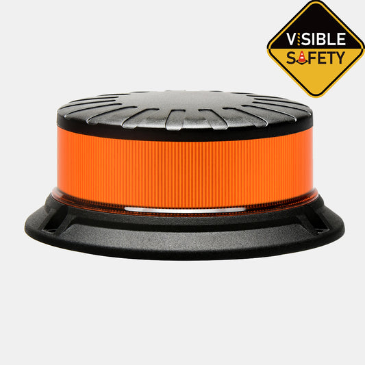 Compact 360° Amber Beacon - Heavy Duty