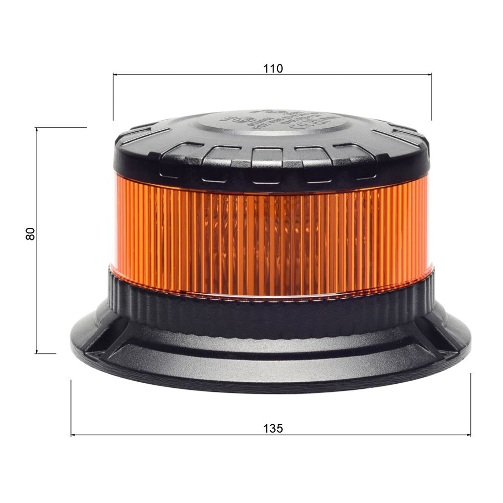 Standard 360° Amber Beacon - Heavy Duty