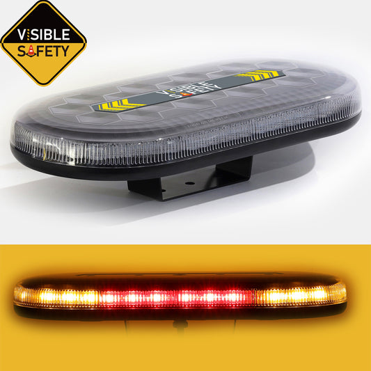 Modern Large 360° Amber Light Bar + Brake Light