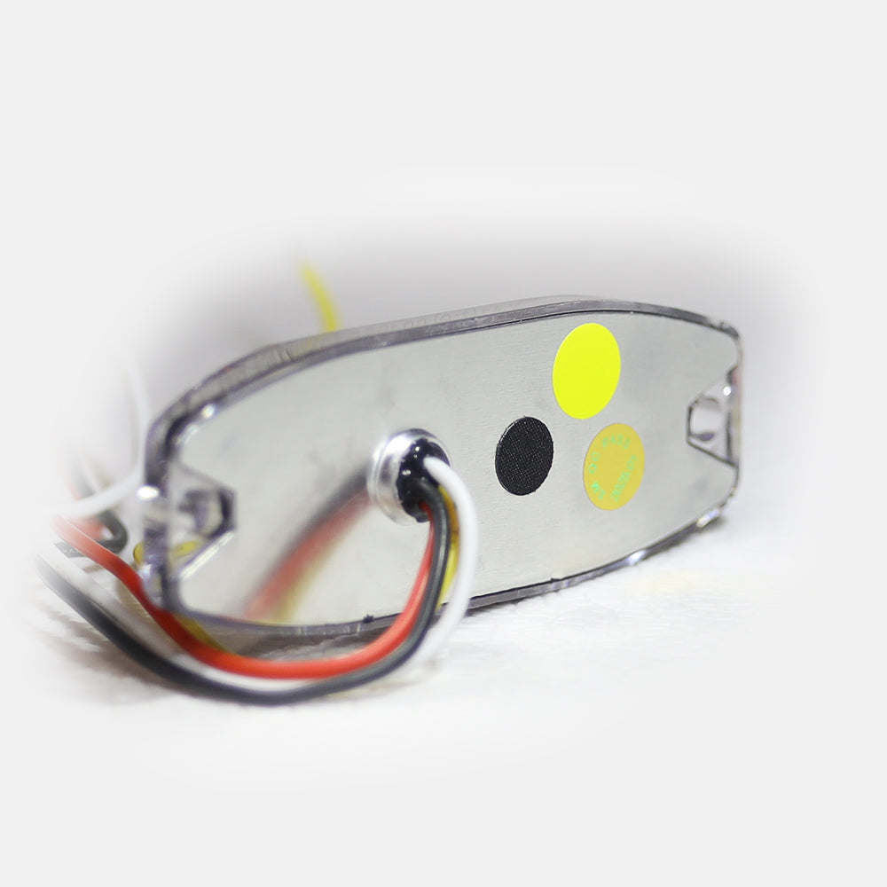 Super Slim Surface Mount Amber Light 3 LEDs