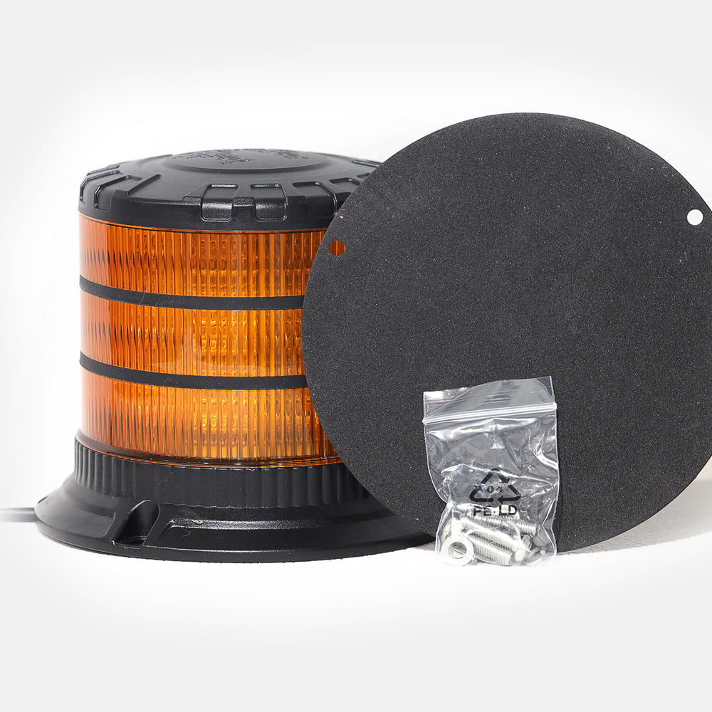 Large 360° Amber Beacon - Heavy Duty