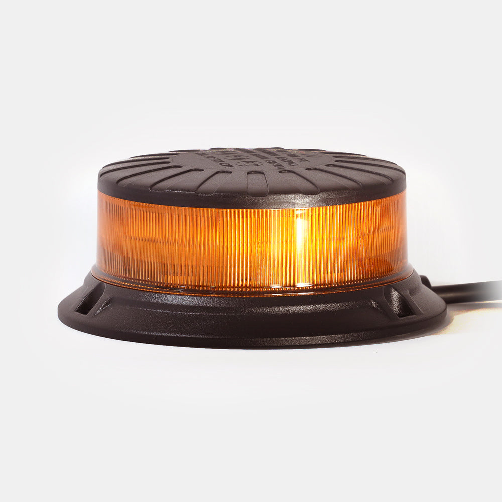 Compact 360° Amber Beacon - Heavy Duty