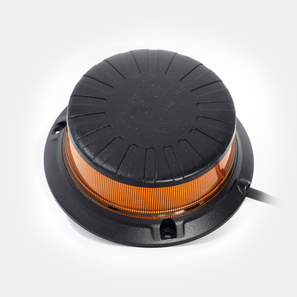 Compact 360° Amber Beacon - Heavy Duty