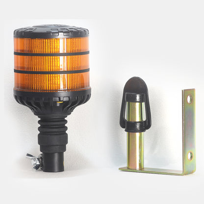Large Pole Mount 360° Amber Beacon - Heavy Duty