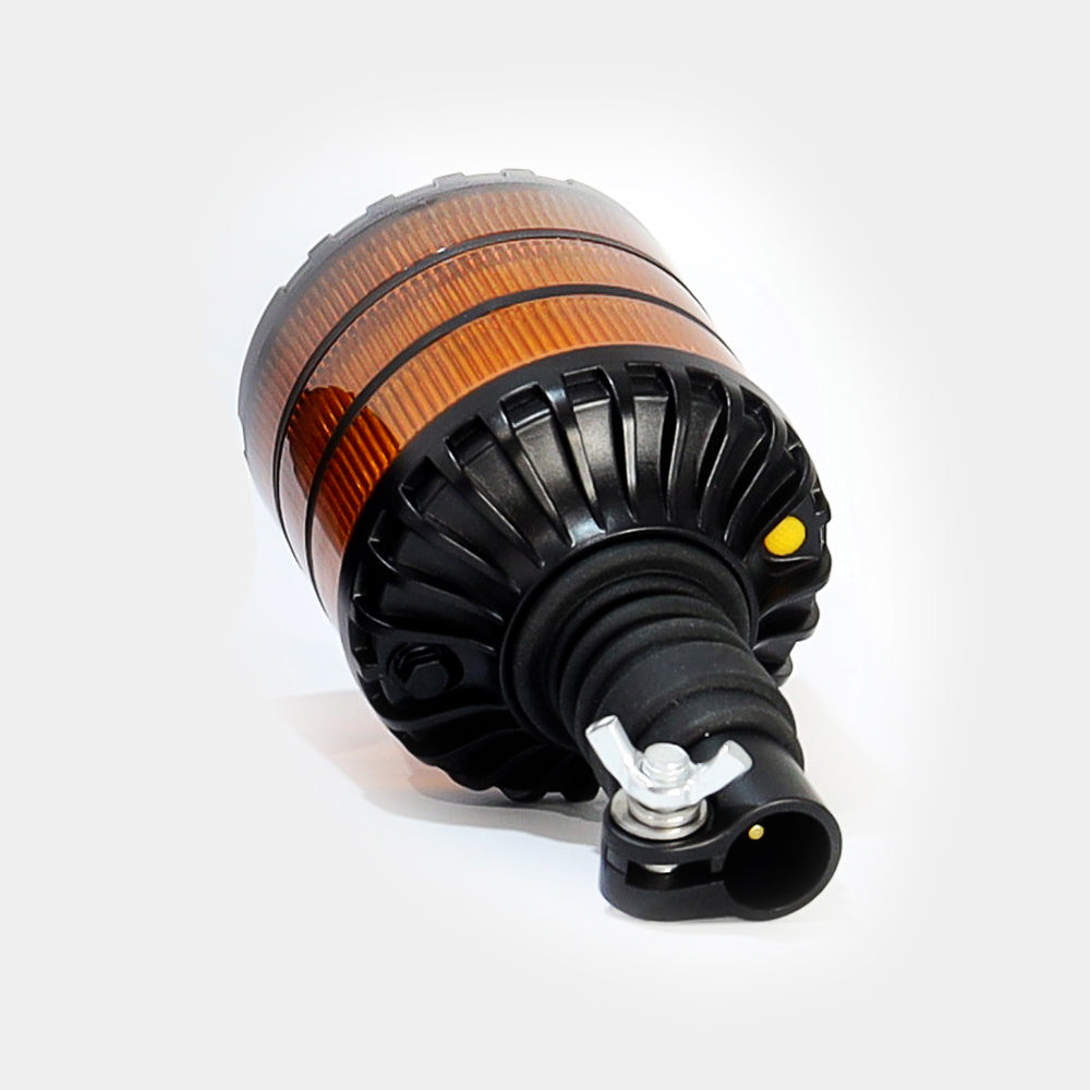 Large Pole Mount 360° Amber Beacon - Heavy Duty