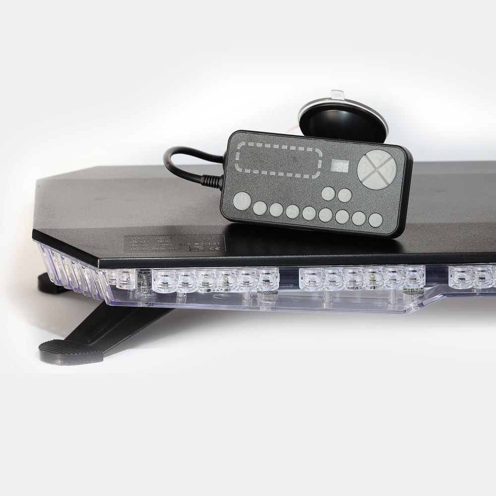 Classic 1200mm 360° Amber Light Bar + Control Panel