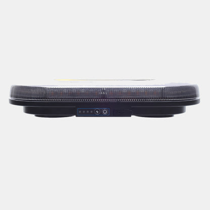 Modern Medium 360° Rechargeable Amber Light Bar + Remote Control