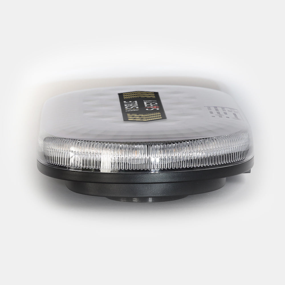 Modern Medium 360° Rechargeable Amber Light Bar + Remote Control